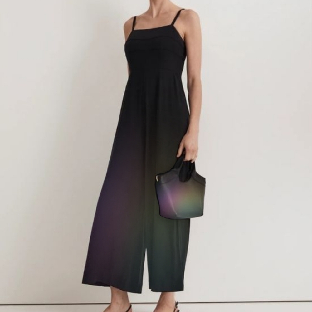 Madewell Black Strappy Jumpsuit